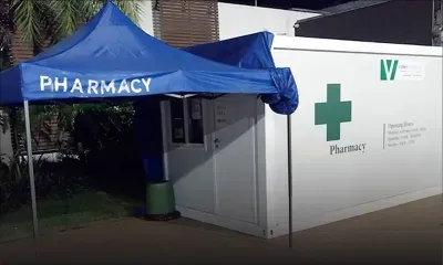 Polémique autour de l’installation d’une pharmacie dans un conteneur