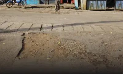 Les nids de poules irritent à Mare-Tabac