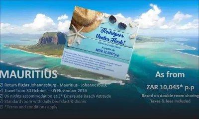 Salon du Prêt-à-partir 2016 : Air Mauritius Holidays annonce un rabais de 10 % sur ses forfaits