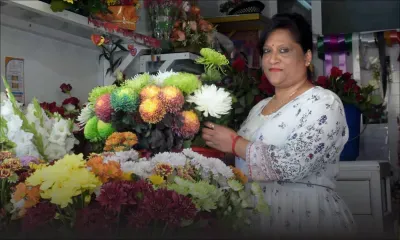 Amrita Seenanan : une vingtaine d’années comme fleuriste