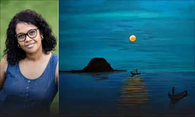 Wendy Alber : une peinture mauricienne inspire un pianiste new-yorkais