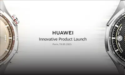 Huawei lance sa nouvelle gamme de produits à Paris