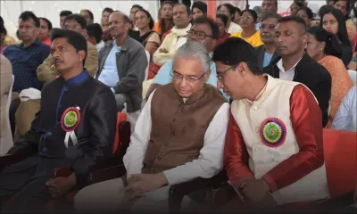 Divali : Pravind Jugnauth présent aux célébrations organisées par le Vaish Common Front à Rivière-du-Rempart