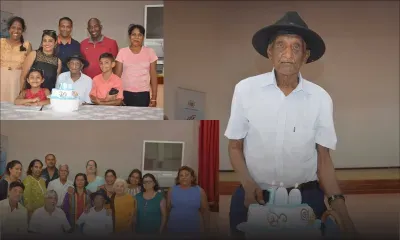 Cathan Ariapen : bienvenu au club des centenaires!