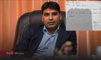 Assemblée nationale : une lettre du député travailliste Ehsan Juman fait polémique