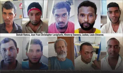 Opération policière ‘Rise-up’ mercredi : rafle de 22 suspects dans l’Ouest de l’île 