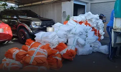 Opération crackdown : saisie de 17 934 sacs en plastique interdits dans une usine à Providence