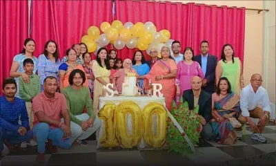 Enkamah Ramsamy, plus connue sous le nom de « Grand-mère Silka », célèbre ses 100 ans