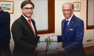 Visite officielle à Maurice : le Foreign Secretary de l’Inde, Vikram Misri, rencontre Navin Ramgoolam