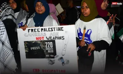 [En images] Palestine : marche pacifique à Plaine-Verte