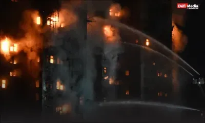 [En images] Incendie géant à Hong Kong : ce que l'on sait