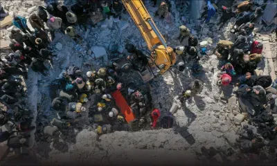 Le bilan du séisme en Turquie et en Syrie dépasse les 8.700 morts