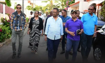 [En images] No. 19 : Porte-à-porte des candidats de l'Alliance du Changement à Plaisance