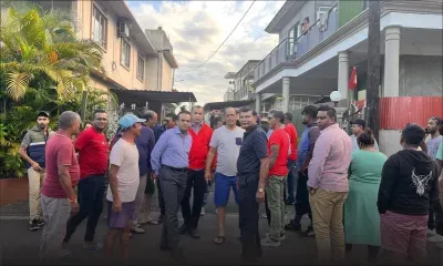[En images] N° 12 : porte-à-porte des candidats de l’Alliance du Changement