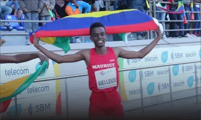 JIOI - Athlétisme : incroyable victoire  de Samuel Vielleuse sur le 800 m, une première pour Maurice