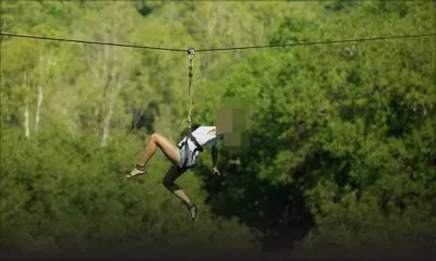 Accident de tyrolienne : une touriste se retrouve avec deux jambes fracturées à Casela