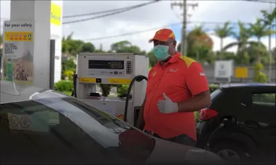 Vivo Energy Mauritius : des pompistes reçoivent des colis alimentaires