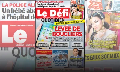 Voici la Une du Défi Quotidien de ce mardi 20 avril 2021