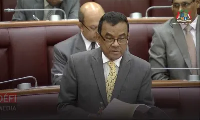 Assemblée nationale : Ivan Collendavelloo refuse de divulguer les noms des ministres qui ont fermé leur compte bancaire à la Bramer Bank