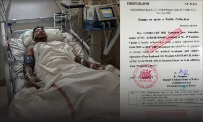 Son permis de collecte prendra fin le mois prochain : elle sollicite une aide financière pour son époux malade