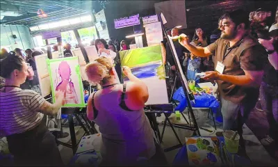 Ottawa Art Battle 2025 : L’art mauricien triomphe sous le pinceau de Pravee Rughoobur