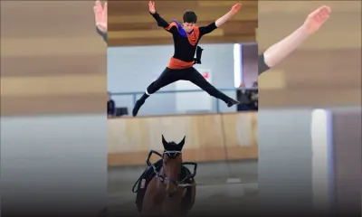 Championnats du monde de voltige équestre : Un Mauricien en tête