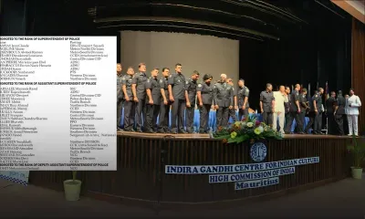 Découvrez la liste des policiers promus 