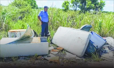 Dépôts sauvages de déchets : Bhagwan appelle les citoyens à dénoncer les pollueurs