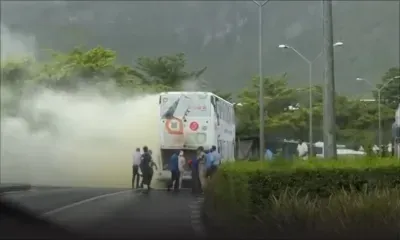 Fumée émanant d’un bus à  étage : tous les passagers évacués, affirme RHT