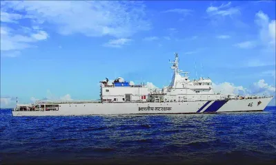 Journée portes ouvertes : montez à bord du patrouilleur indien ICGS Sankalp ce dimanche