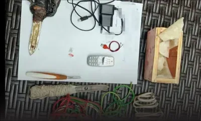 Prison de Melrose : des armes blanches, des cartes SIM et un portable saisis