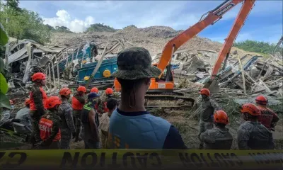 Effondrement d'une décharge aux Philippines : le bilan grimpe à six morts