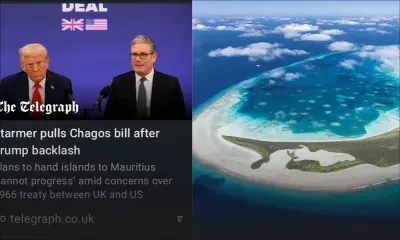 Selon The Telegraph : Starmer retire le projet de loi sur les Chagos après la colère de Trump