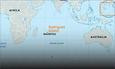Rodrigues : un séisme de magnitude 5,4 enregistré à 77 km de l’île