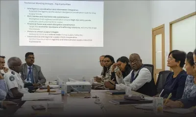 La Supply Reduction Coordination Division de la NADC définit ses cinq axes prioritaires