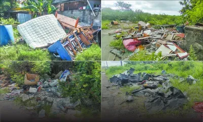 Maurice étouffe sous les dépôts sauvages