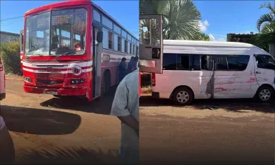 Pointe-aux-Piments : accident impliquant un van scolaire et un autobus