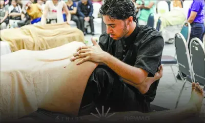 Joy Pursem : né par les pieds, maître du toucher