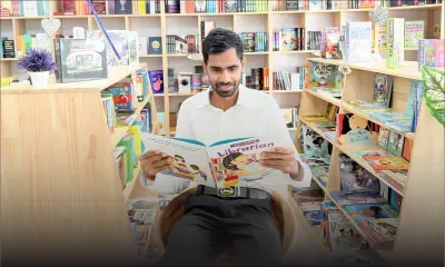 Kashish Boojhawon ou l’homme qui incarne la force tranquille des livres