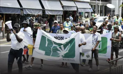Marche du Kolektif 420 : appel à la légalisation du cannabis face à la montée des drogues synthétiques