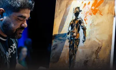 Le Mauricien Pravee Rughoobur triomphe… à coups de pinceaux !