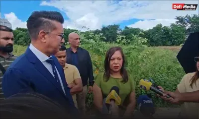 Chemin à proximité du Collège Sainte-Marie à Quatre-Bornes : une solution trouvée