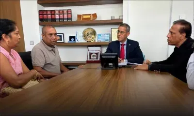 Agression d’un receveur de la CNT : le ministre Osman Mahomed rencontre Subiraj Ragoo