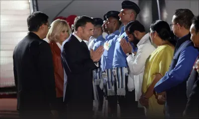 Macron retrouve Modi en Inde, entre vente de Rafale et IA