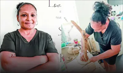 Sylvette Geneviève : le bois, la scie et la liberté