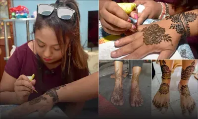 Amisha : l’art du Mehendi au bout des doigts