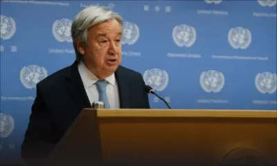 Le chef de l'ONU Antonio Guterres arrive à Beyrouth pour une visite "de solidarité" au Liban  Le secrétaire général de l'ONU Antonio Guterres a annoncé vendredi être arrivé à Beyrouth pour une "visite de solidarité" au Liban, où la guerre a fait depuis le
