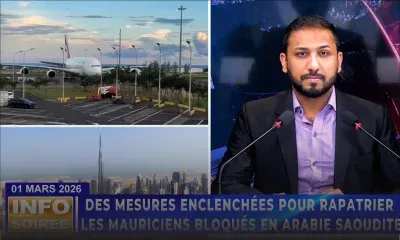 [Info Soirée] : « Nou pe fer maximum pou rapatrie bann morisien sin ek sof »