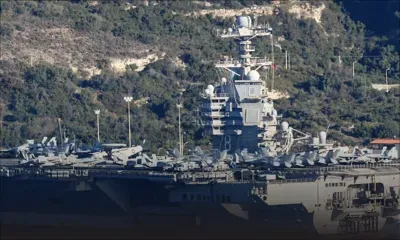 Guerre en Iran : l’USS Gerald R. Ford contraint de faire escale après un incendie