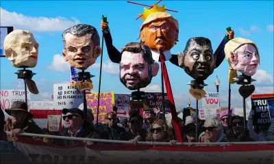 "No Kings" protest - Manifestations contre Trump : les organisateurs revendiquent au moins 8 millions de personnes